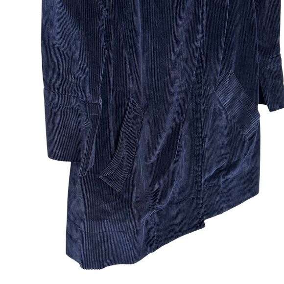Marc By Marc Jacobs Y2K Corduroy Pea Coat Navy Size XS - Picture 7 of 15
